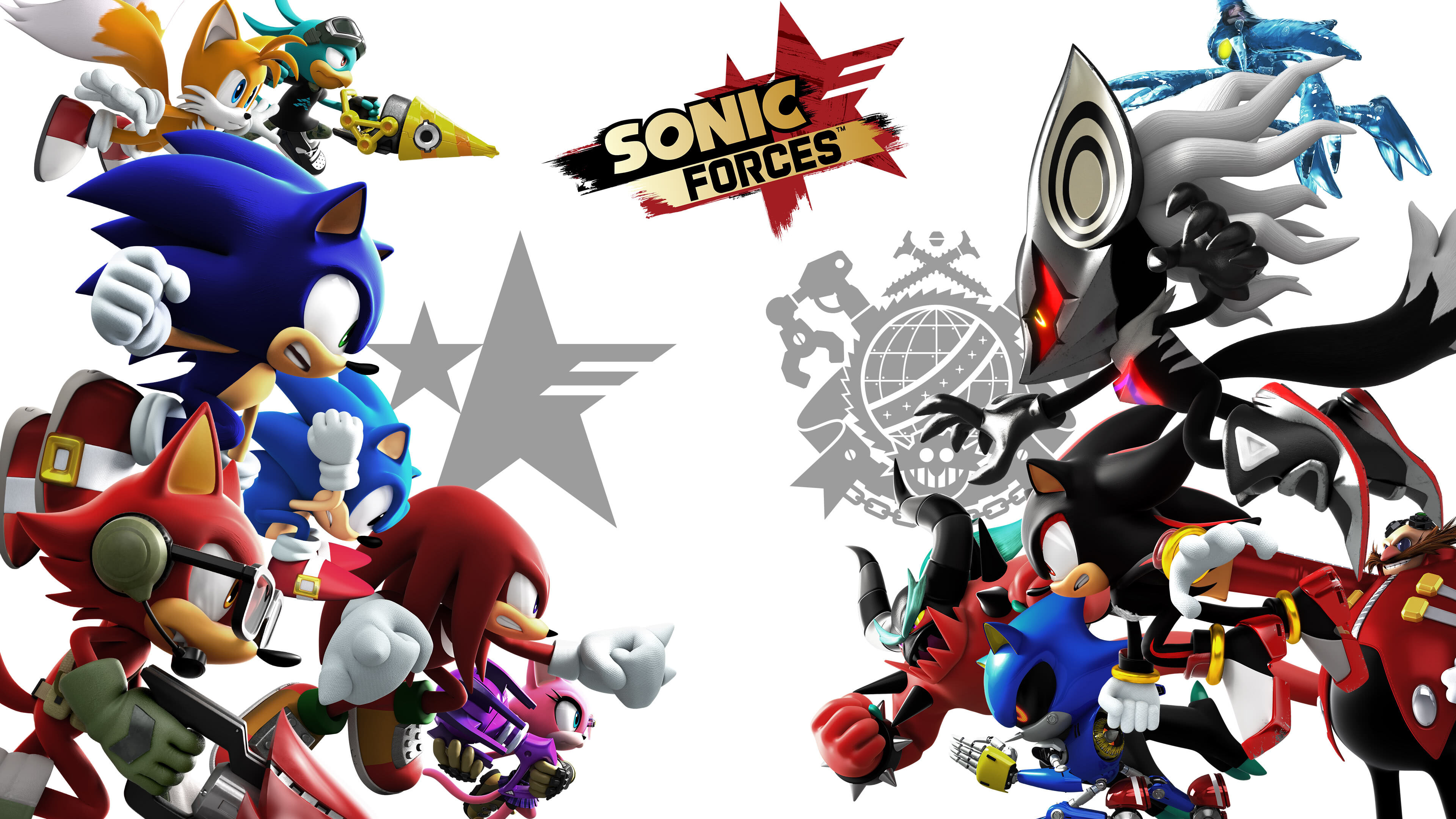 sonic characters wallpaper,fictional character,hero,transformers,games,sonic the hedgehog