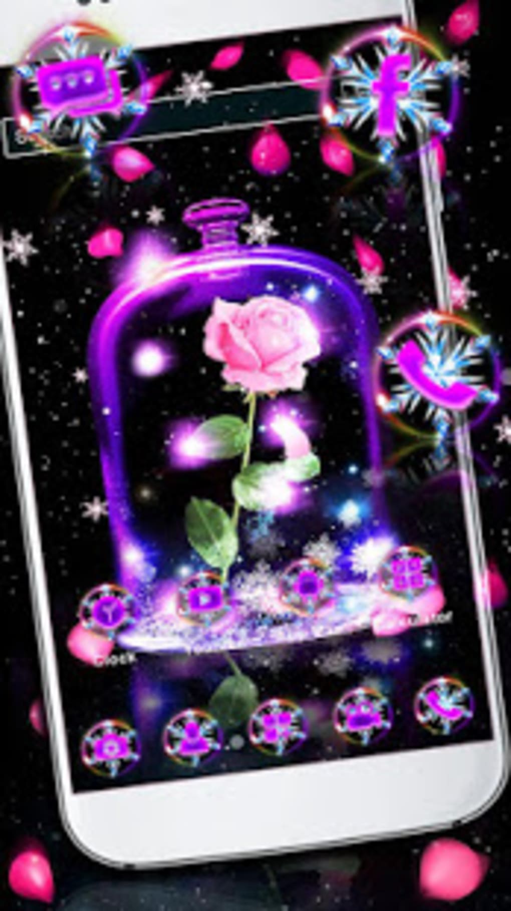 galaxy live wallpapers hd,caja del teléfono móvil,accesorios para teléfono móvil,violeta,púrpura,tecnología