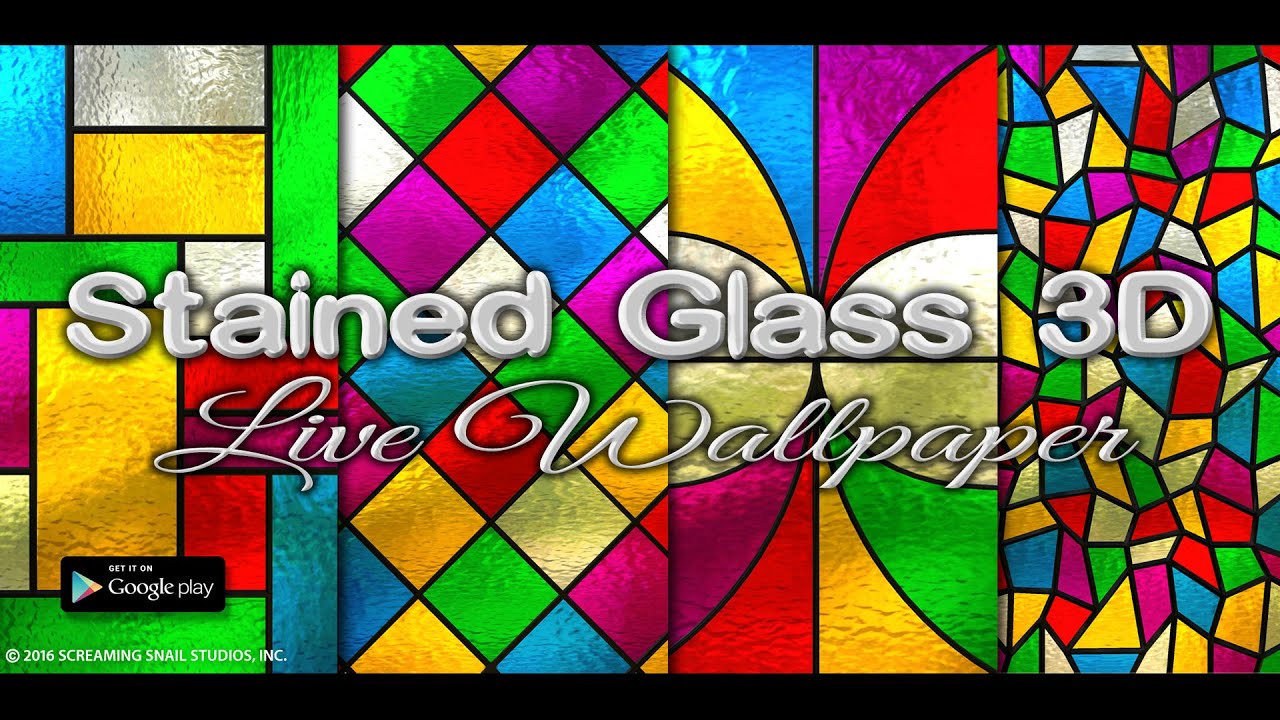 verre live wallpaper,vitrail,verre,modèle,fenêtre,arts visuels