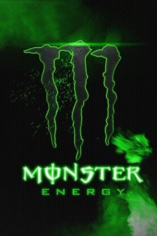 monster live wallpaper,green,text,font,logo,neon sign