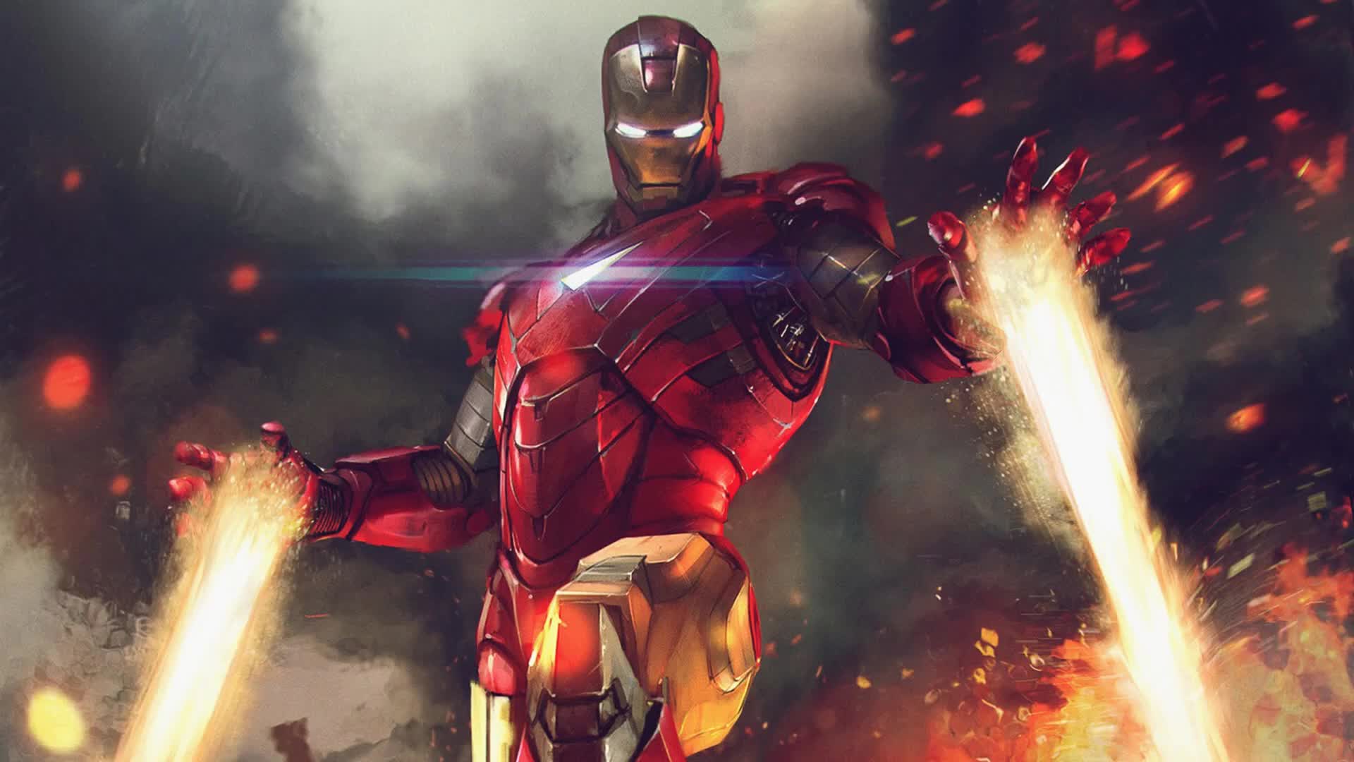 iron man 3d live wallpaper,fictional character,superhero,iron man,cg artwork,screenshot