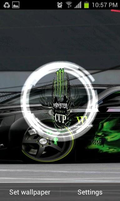 monster live wallpaper,car,automotive design,vehicle,font,logo