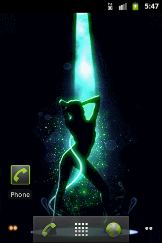 dancing girl live wallpaper,screenshot,technology,animation,graphic design,photography
