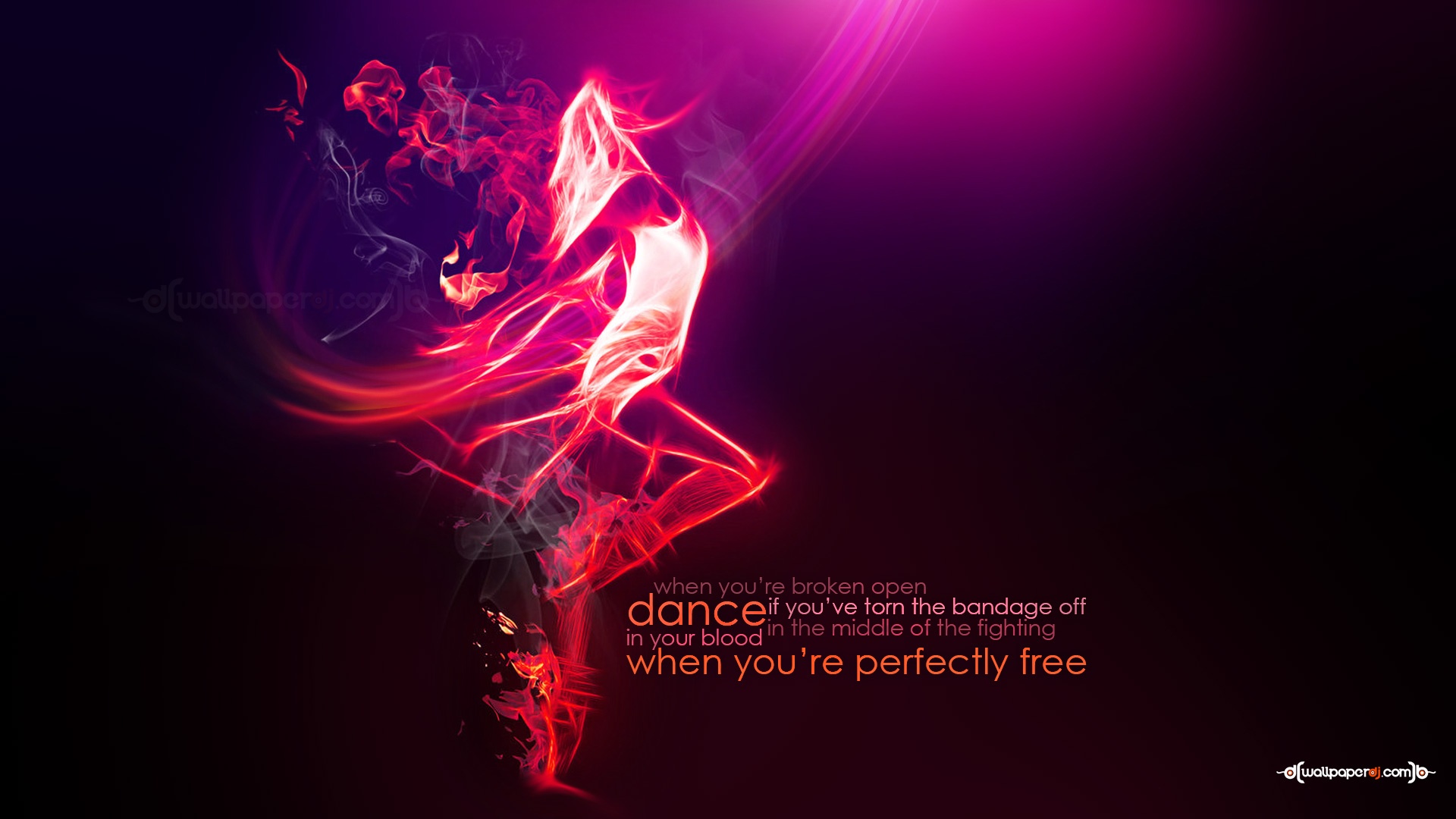 dancing girl live wallpaper,red,font,graphic design,text,heat