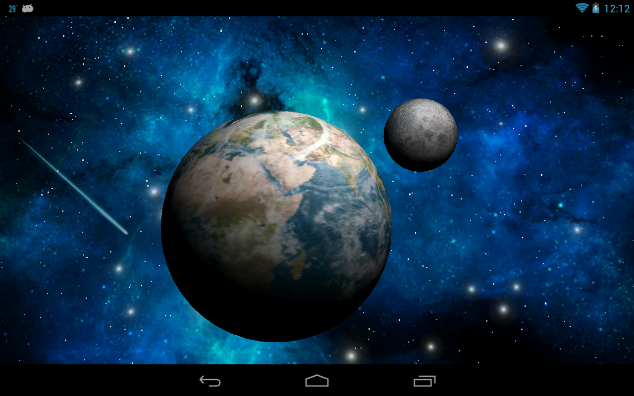 spazio 3d live wallpaper,spazio,pianeta,oggetto astronomico,atmosfera,universo