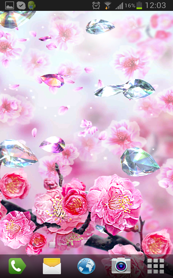 blütenblätter 3d live wallpaper,rosa,muster,blume,blumendesign,frühling