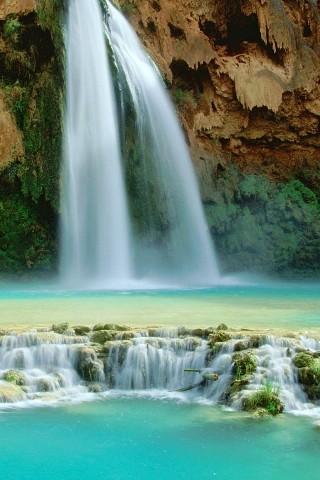 nature 3d live wallpaper,waterfall,water resources,body of water,natural landscape,nature