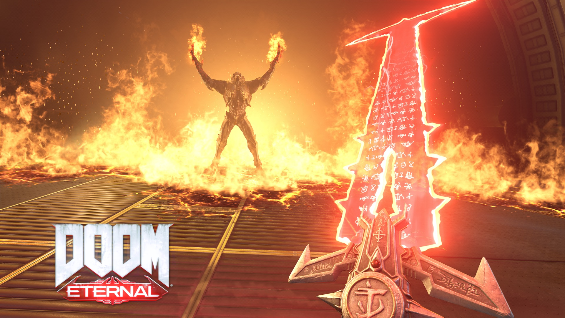 doom live wallpaper,heat,flame,fire,event,stunt performer