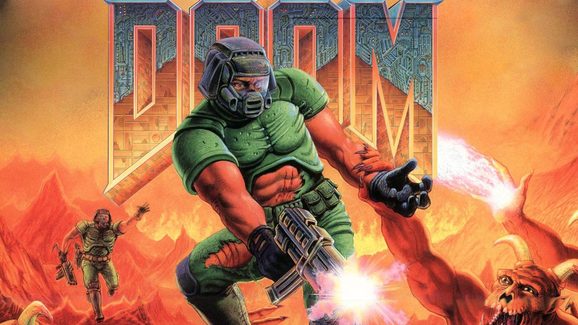 doom live wallpaper,action adventure spiel,erfundener charakter,fiktion,computerspiel,comics