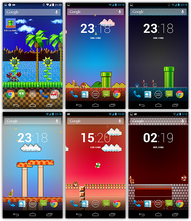Super Mario Live Wallpaper Android WallpaperUse
