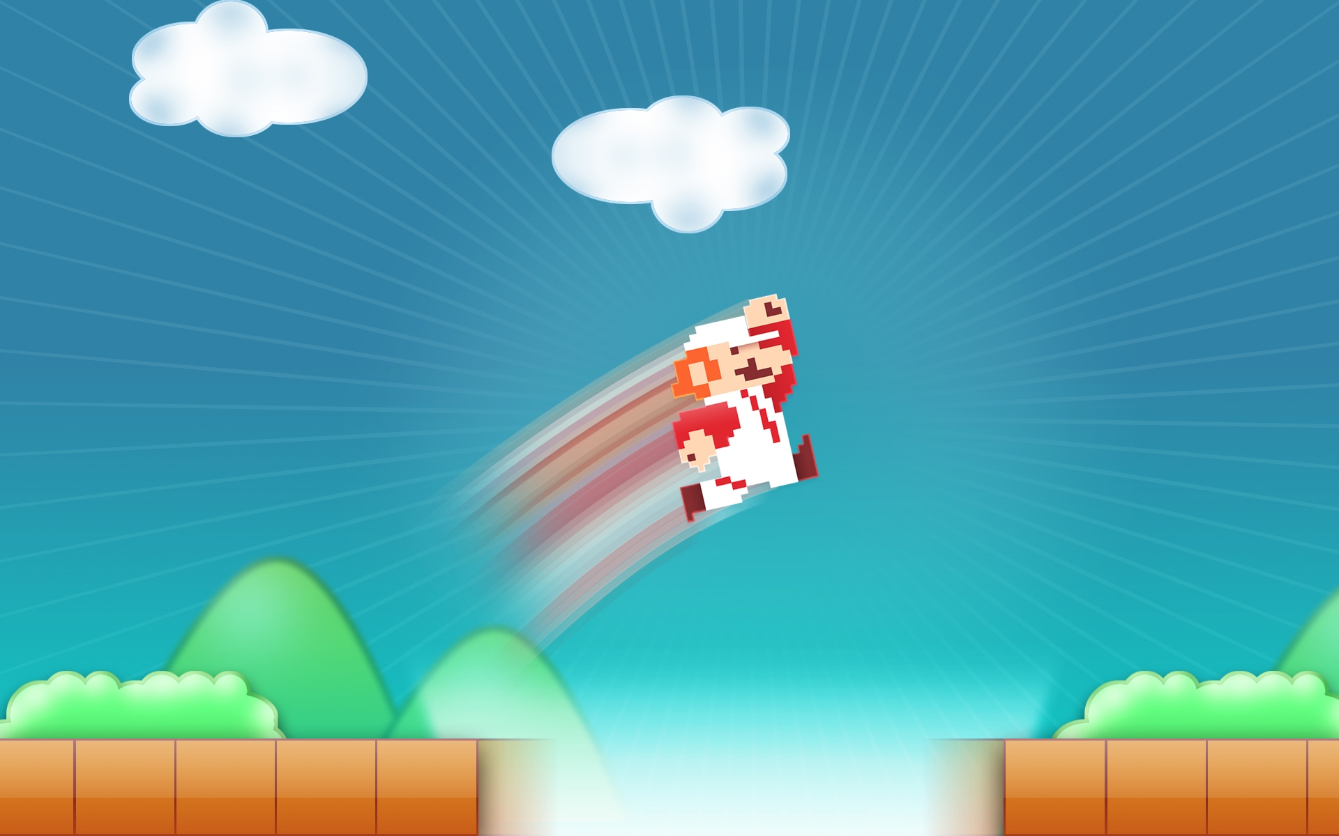 8 bit live wallpaper,sky,cloud,fictional character,mario,wallpaper