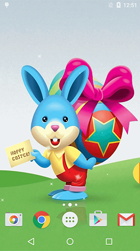 fondo de pantalla de pascua en vivo gratis,conejo,conejos y liebres,dibujos animados,conejo de pascua,huevo de pascua