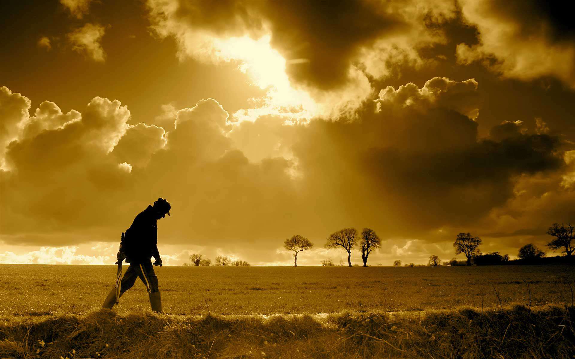 walking wallpaper,people in nature,sky,nature,cloud,horizon