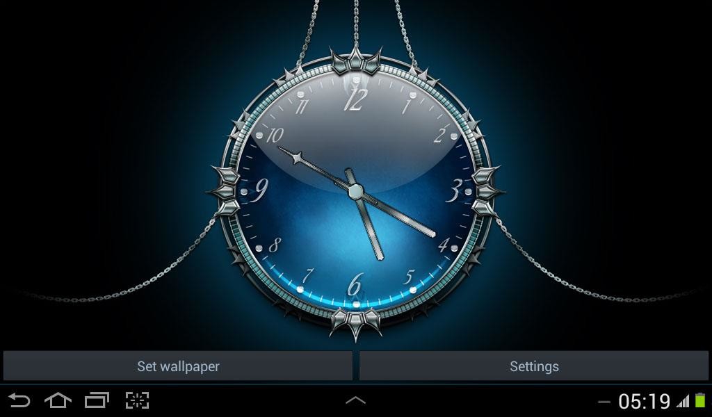 Analog Clock Live Wallpaper Free WallpaperUse