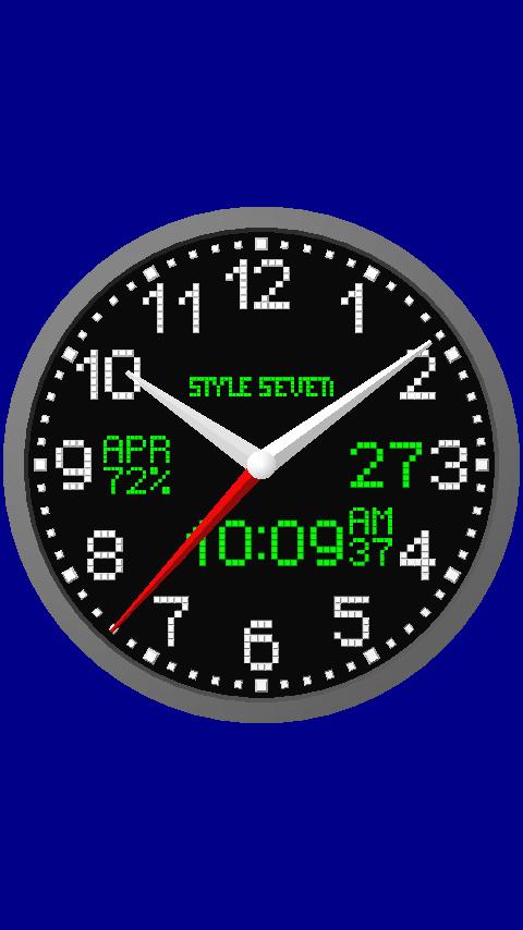 時計ライブ壁紙3d android,アナログ時計,時計,緑,壁時計,エレクトリックブルー