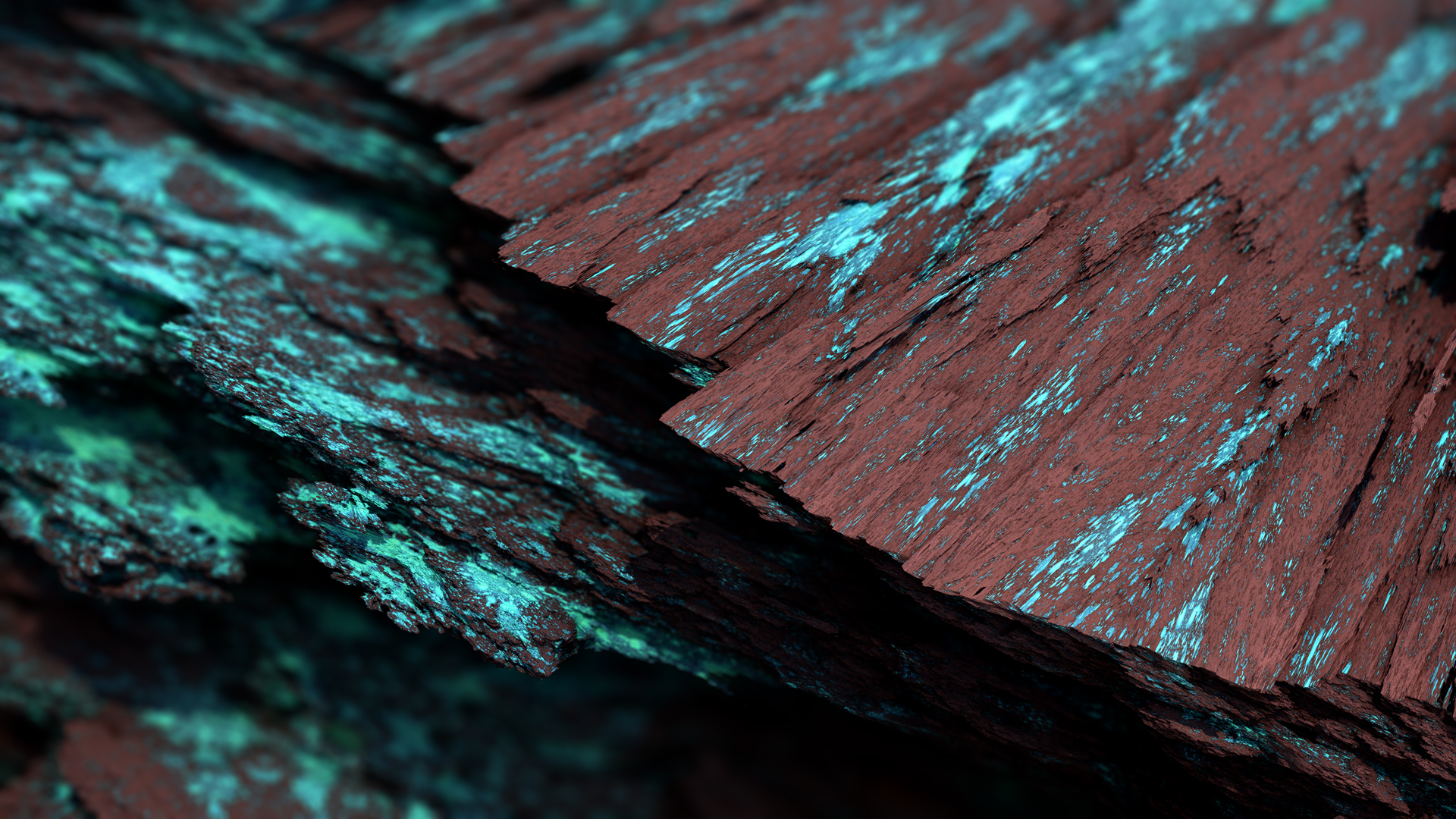 mineral wallpaper,blue,turquoise,wood,water,close up