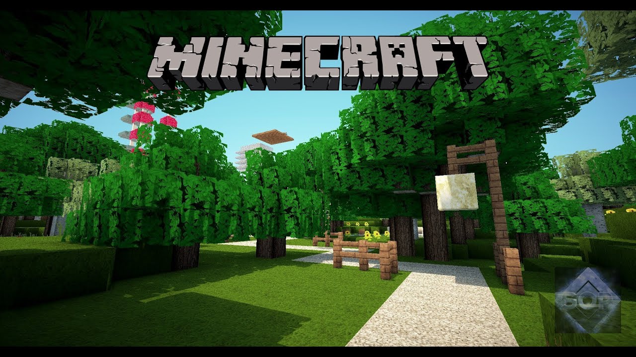 minecraft youtube wallpaper,baum,videospielsoftware,software,gras,pflanze