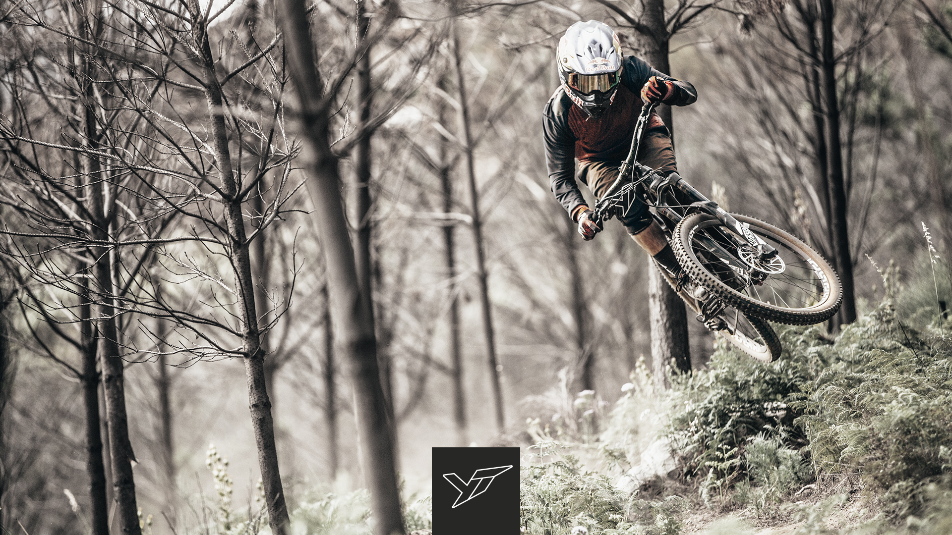 yt wallpaper,mountain bike in discesa,bicicletta,veicolo,mountain bike,sport estremo