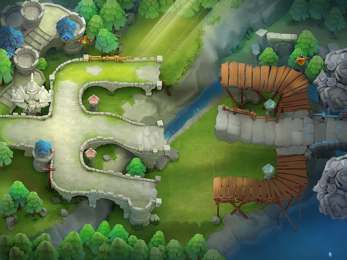 castle clash wallpaper,green,games,natural landscape,adventure game,water