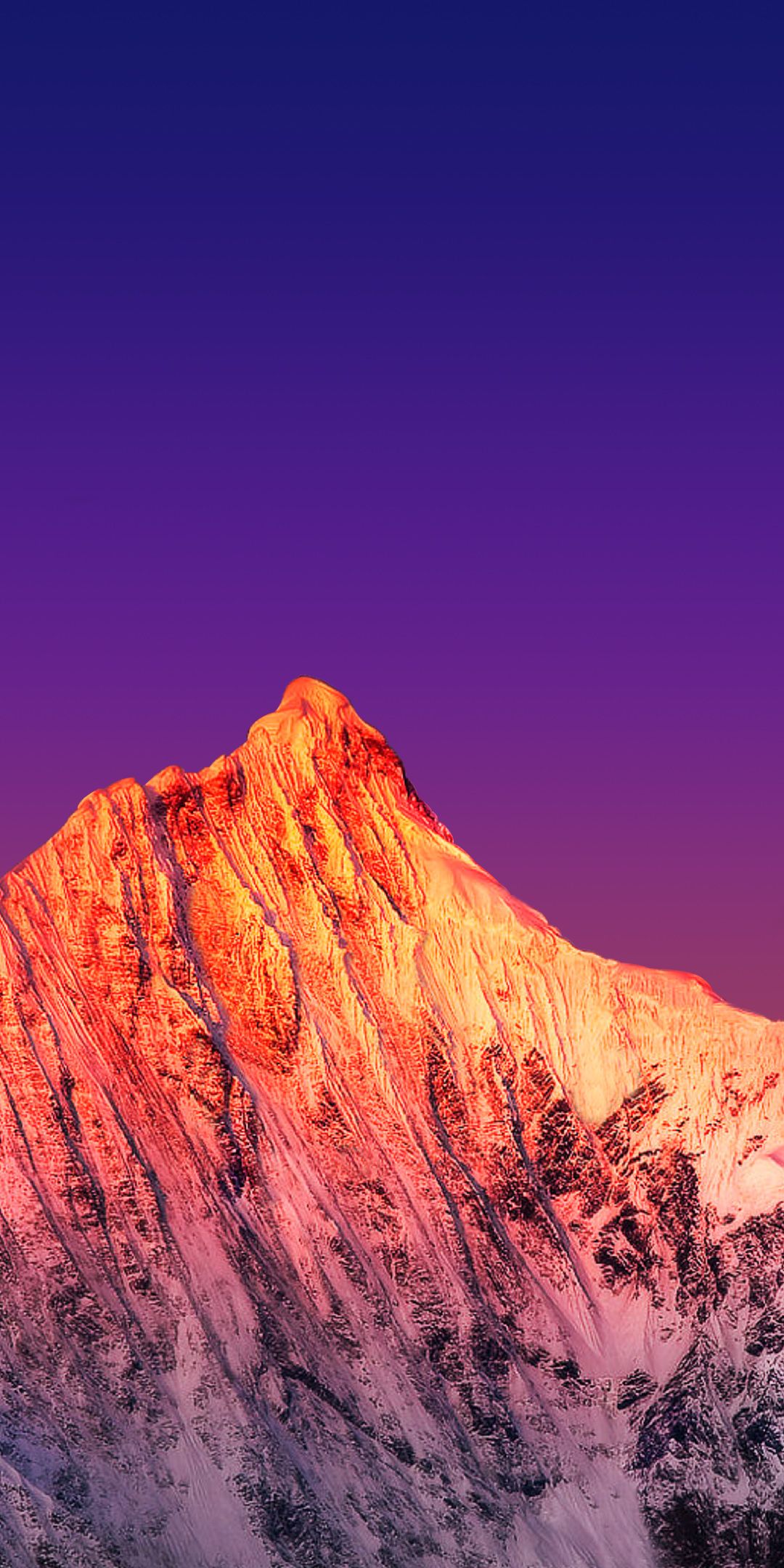 android 7.1壁紙,自然,空,自然の風景,岩,紫の