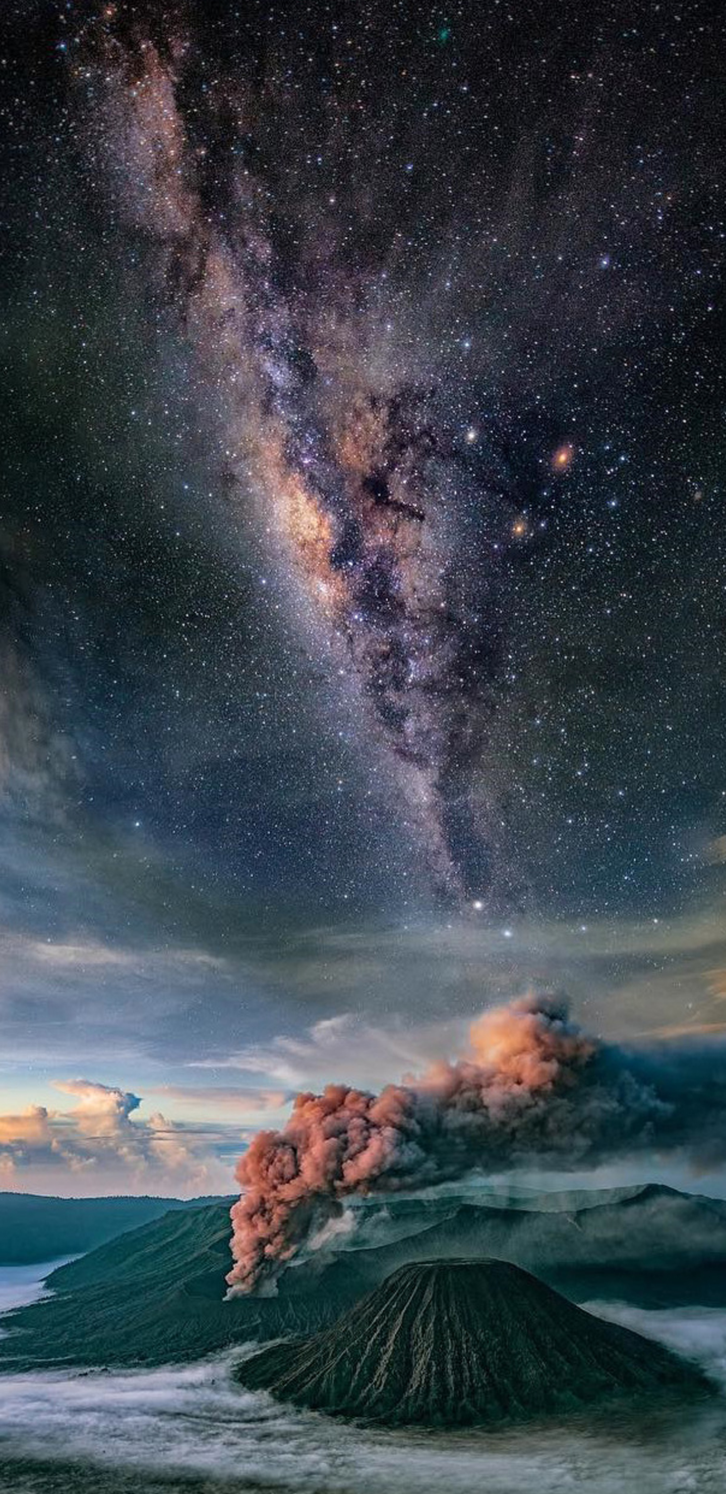 fondo de pantalla de android 7.1,cielo,naturaleza,atmósfera,nube,espacio