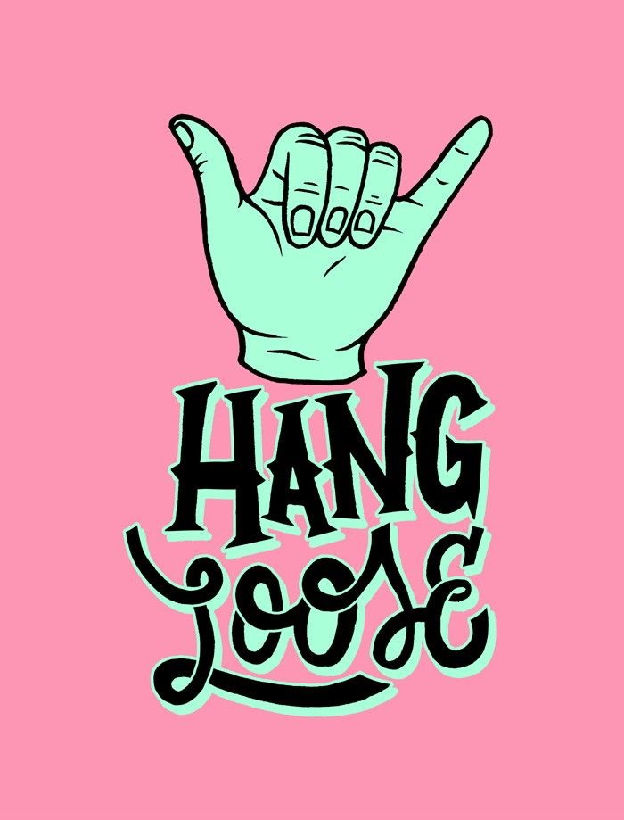 hang loose wallpaper,pink,green,text,font,logo