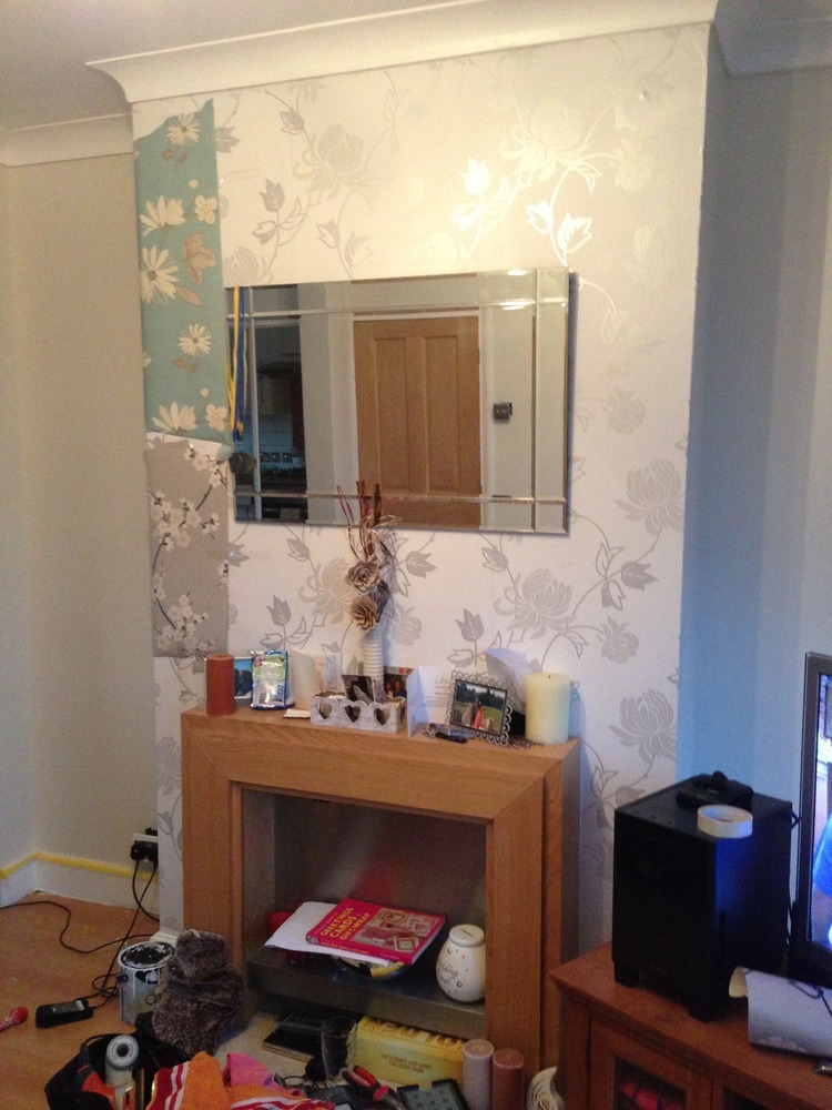 Wallpapering A Chimney Breast WallpaperUse