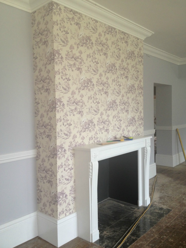 chimney breast wallpaper,wall,property,room,tile,floor (787674