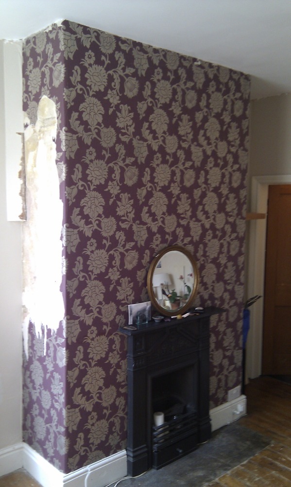 chimney breast wallpaper,wall,property,room,purple,wallpaper (787686) WallpaperUse