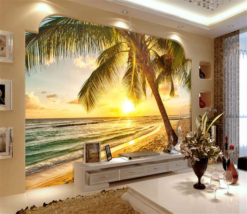 full wall wallpaper,mural,wall,room,wallpaper,property