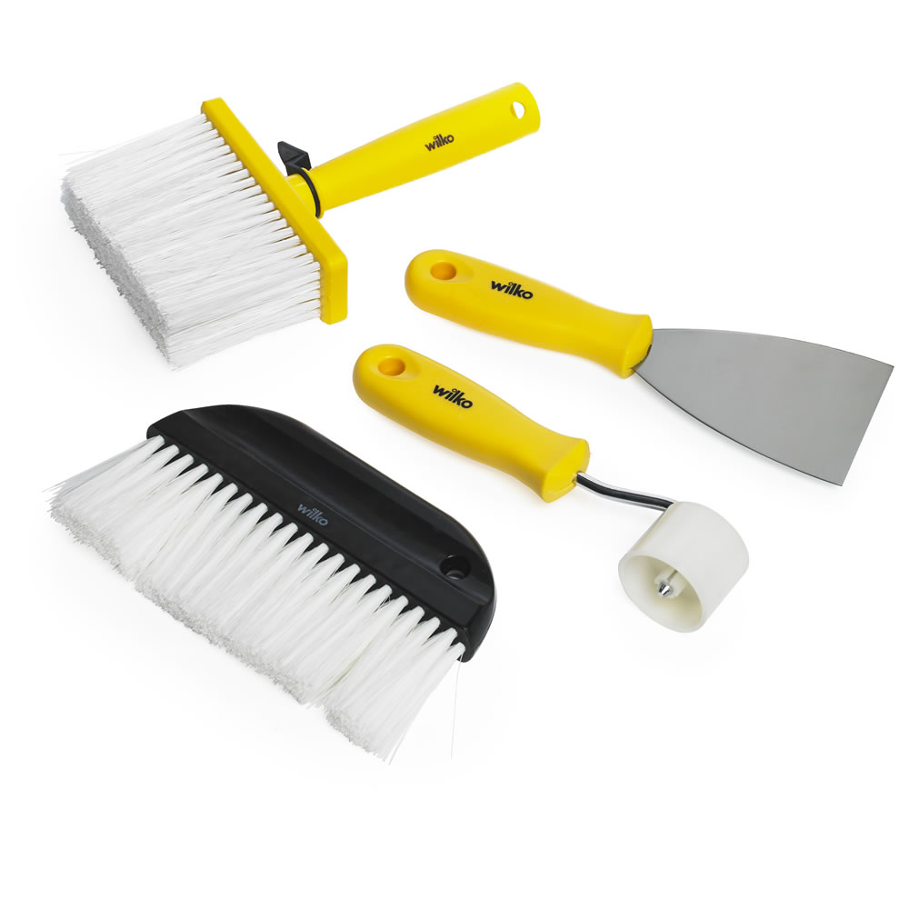 kit para colgar papel tapiz,cepillo,limpieza automotriz,herramienta
