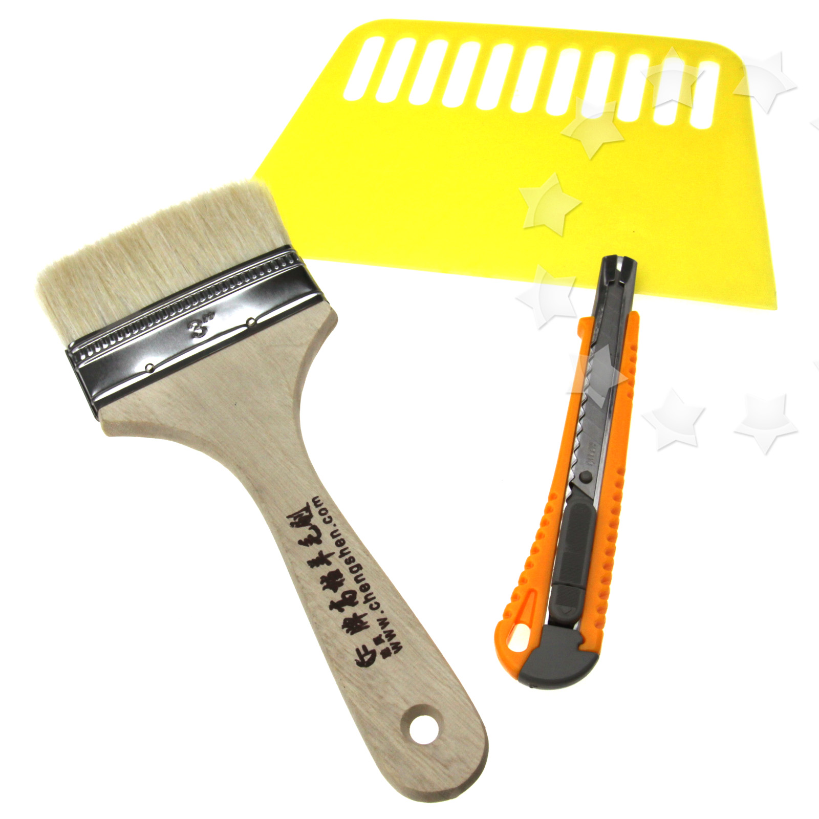 wallpaper hanging kit,tool,brush