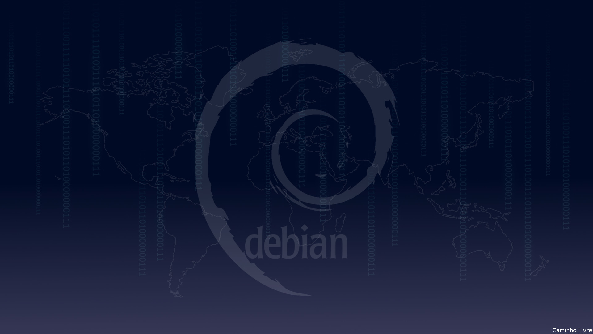 Wallpaper Debian Blue Black Text Font Pattern 7933 Wallpaperuse