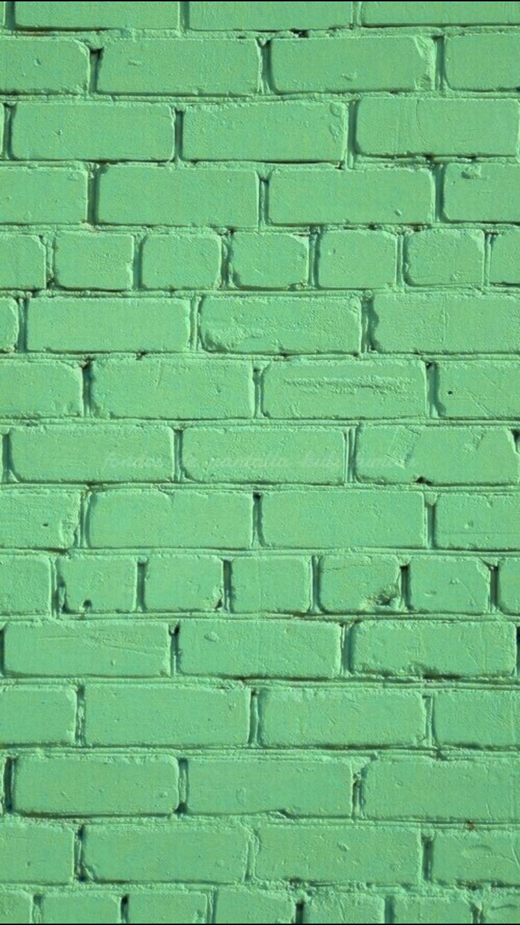 緑のレンガの壁紙 れんが れんが 壁 緑 石垣 Wallpaperuse