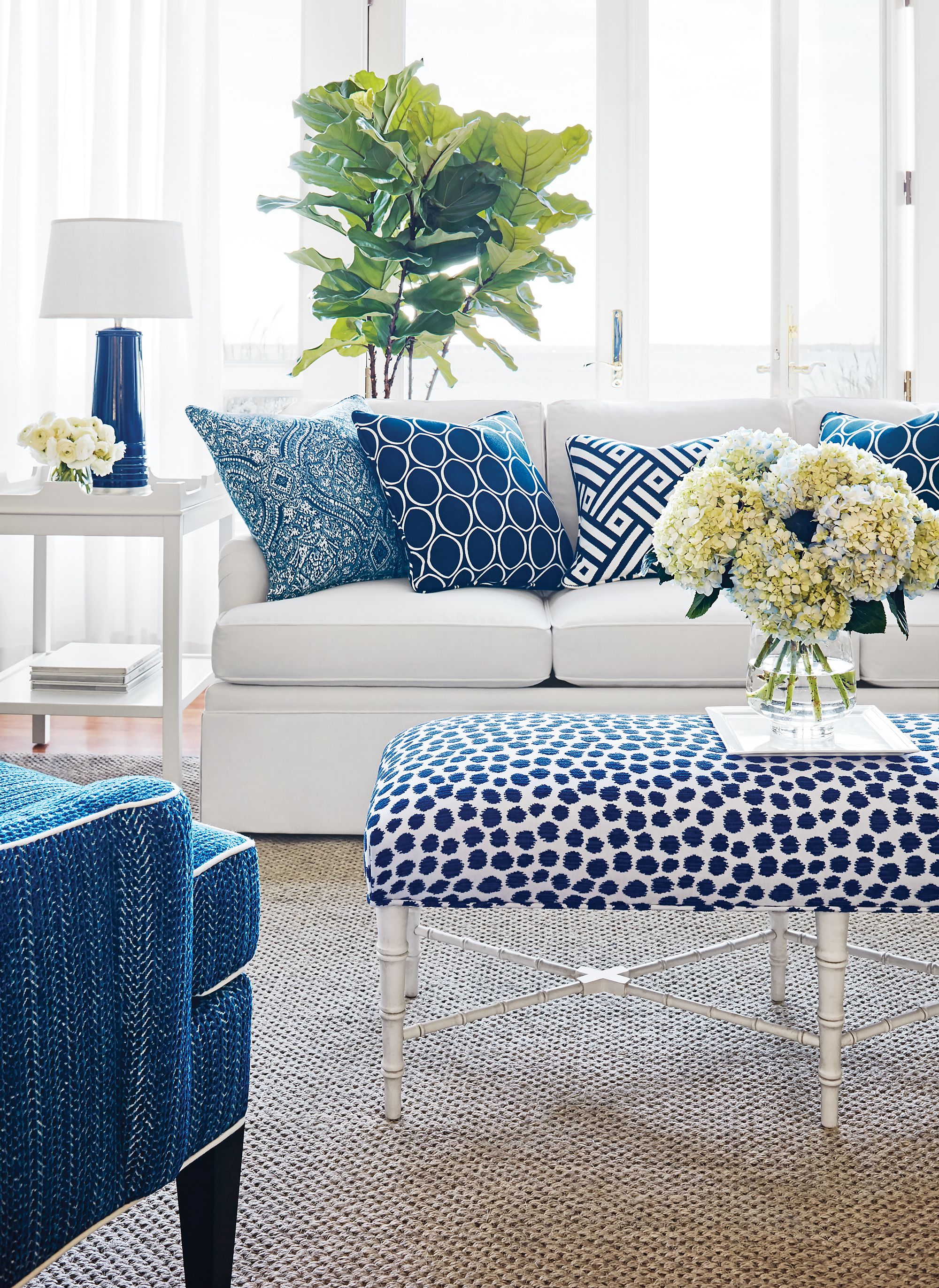 navy white wallpaper,blue,furniture,room,living room,interior design