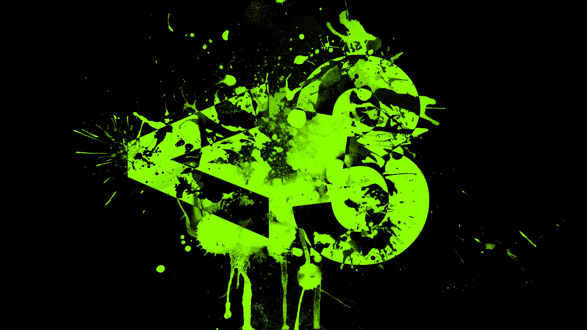 lime green and black wallpaper,green,graphic design,font,graphics,illustration