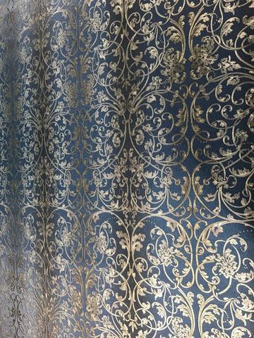 navy blue and gold wallpaper,pattern,brown,design,textile,visual arts