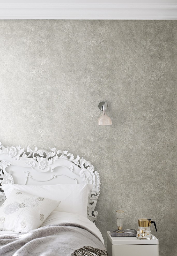 contemporary bedroom wallpaper,white,wall,room,wallpaper,interior design