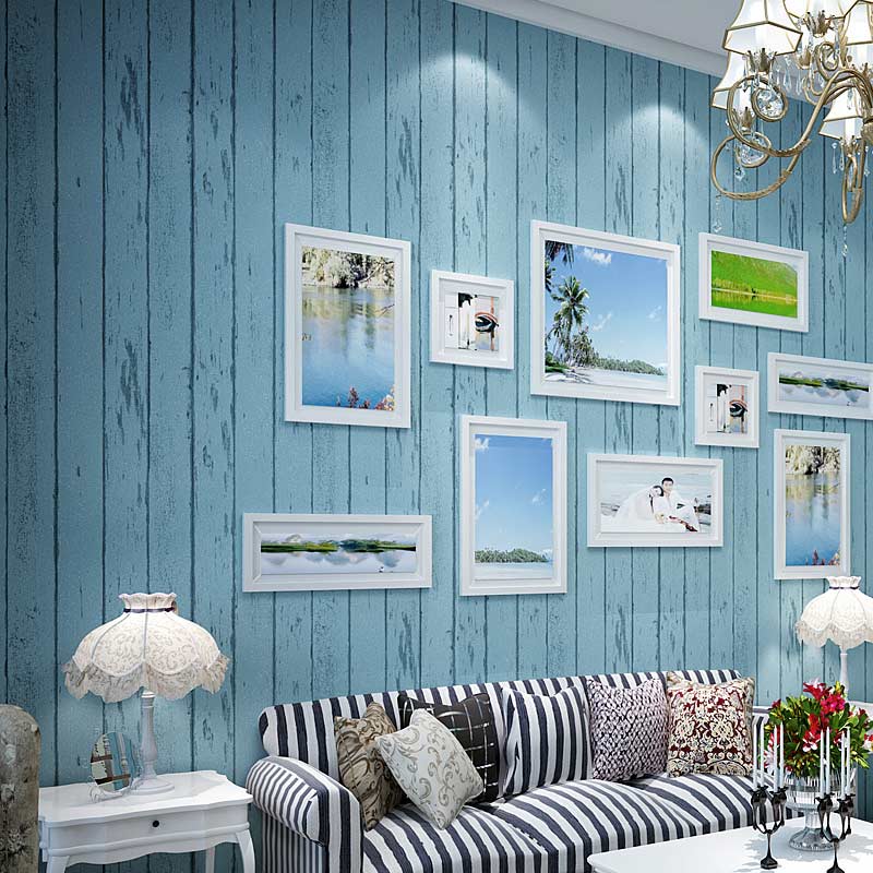 blaue und weiße tapete für wände,blau,zimmer,türkis,möbel,wohnzimmer