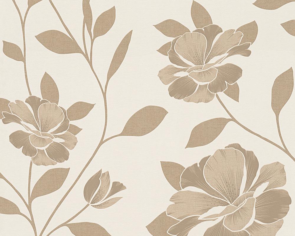cream and brown wallpaper designs,brown,beige,pattern,wallpaper,plant