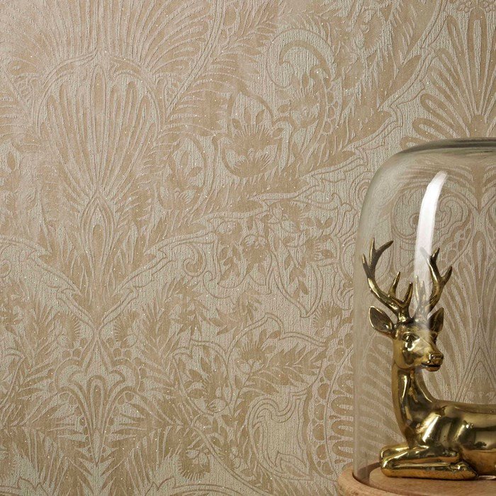 cream and brown wallpaper designs,wallpaper,wall,beige,brass,metal