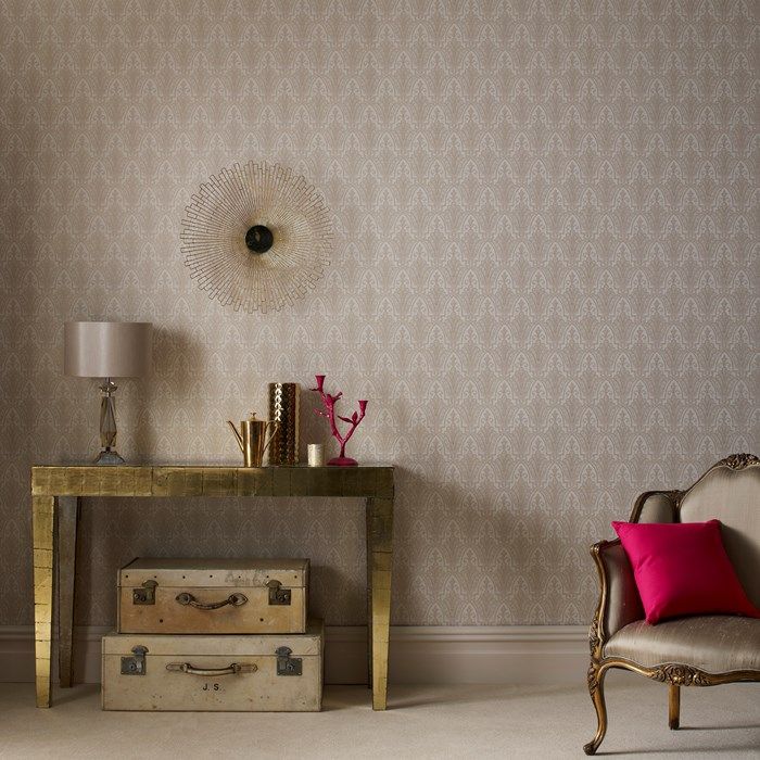 cream and brown wallpaper designs,wall,furniture,room,wallpaper,interior design
