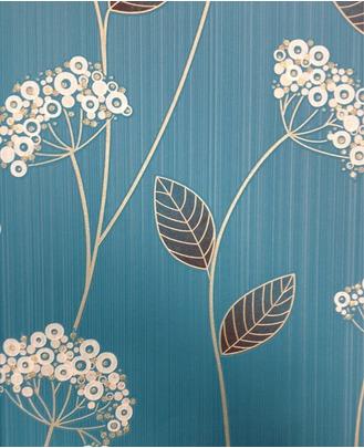 파란색과 갈색 벽지,식물,벽지,무늬,디자인,꽃
