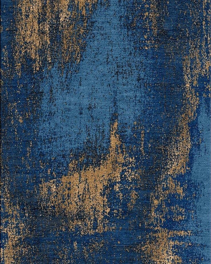 Blue And Gold Carpets WallpaperUse