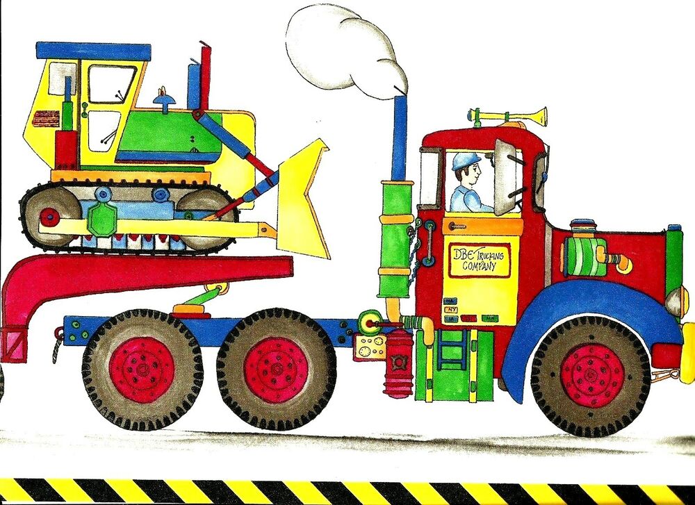 bordure de papier peint pour enfants,jouet,véhicule,tracteur,jouer