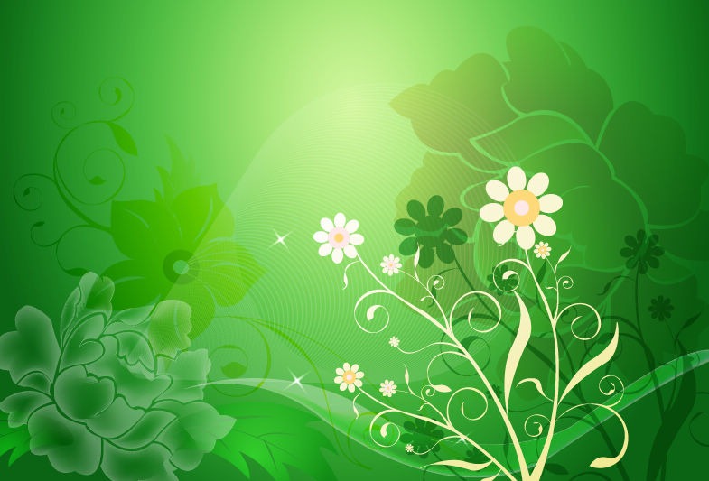녹색 벽지 디자인,초록,잎,식물,꽃,무늬