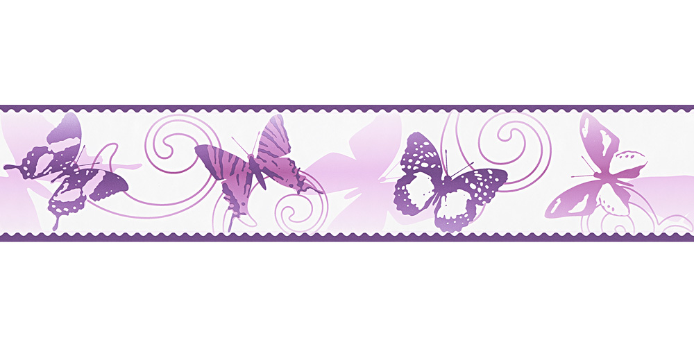 Butterfly Wallpaper Border Violet Purple Lavender Lilac Pink 794124 Wallpaperuse