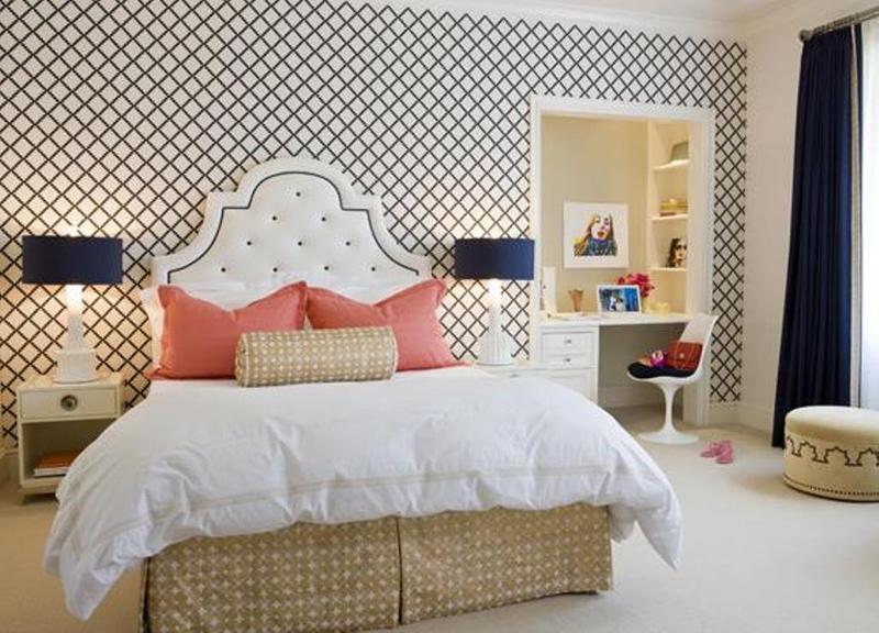 fancy wallpaper for bedroom,bedroom,furniture,bed,room,wall