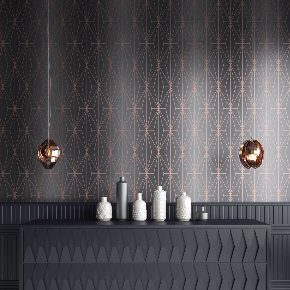 luxury grey wallpaper,wall,tile,room,wallpaper,floor