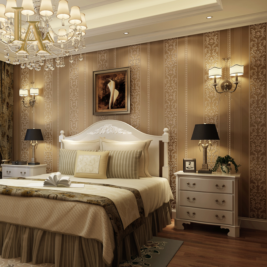 luxury bedroom wallpaper,bedroom,furniture,room,interior design,bed